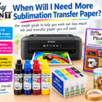 Sublimation Ink to Transfer Paper Ratio