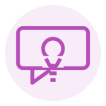 Icon representing expert retail advice for online shoppers.